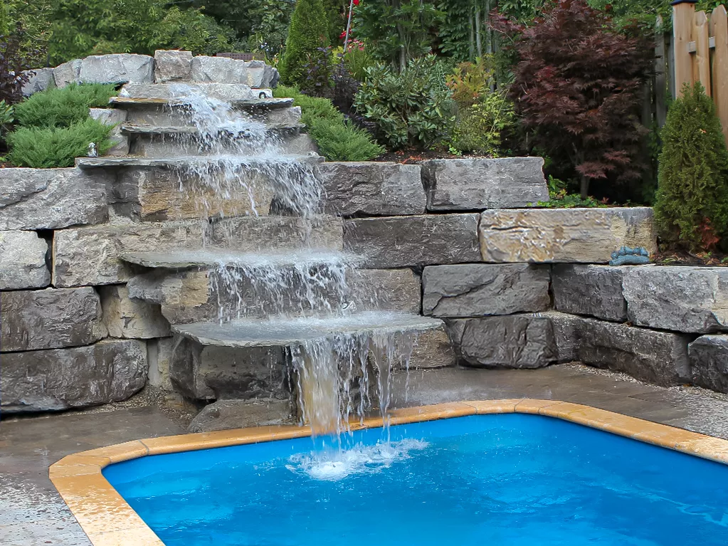 The Aesthetic Benefits of Pool Water Features